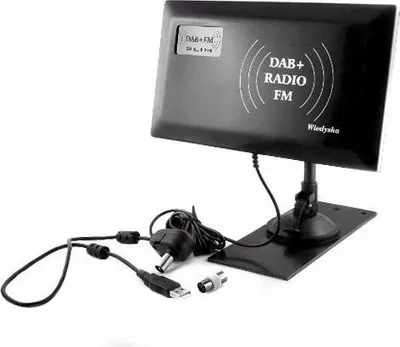 Obrázek produktu pro Rádiová anténa FM+DAB SLIM