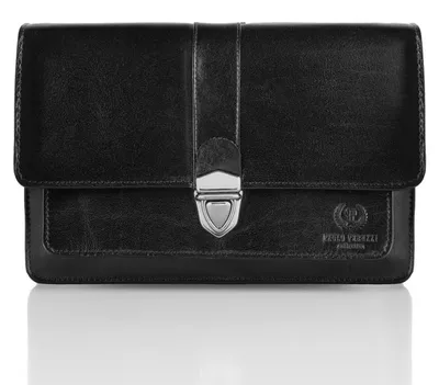 Produktbild von Herren Lederhandtasche schwarz Paolo Peruzzi T-21-BL