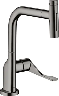 Produktbild von hansgrohe AXOR Citterio Küchenmischer mit Ausziehbrause bis 50 cm, ComfortZone 230, Ausladung 219 mm, 39863330