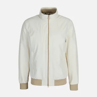 Immagine prodotto di Giacca bomber da uomo Geox, color crema, marca Vincit L