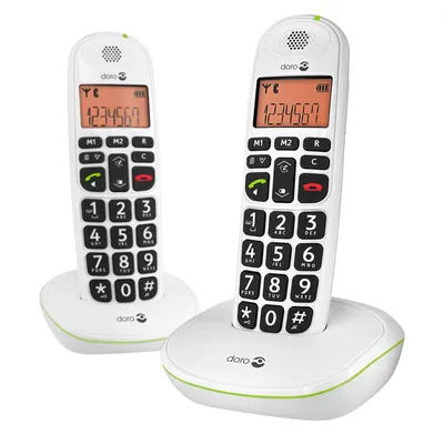 Produktbild von Doro Phone Easy Duo Telefoon Wit