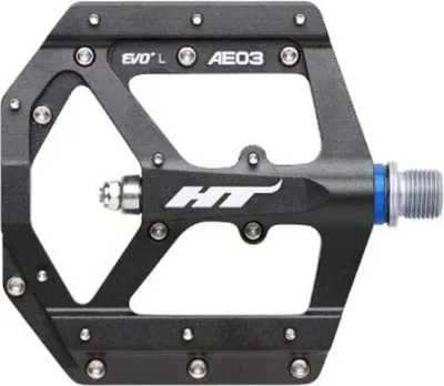 Produktbild von Ht Components Ae03 Pedale Schwarz  Schwarz One Size