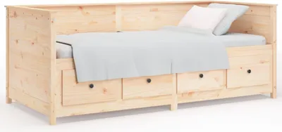 Obrázek produktu pro vidaXL Denní postel bez matrace 80x200 cm z masivního borovicového dřeva