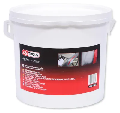Produktbild von KS Tools Soda Strahlmittel 5 kg 515.1923 I 0,5 mm Siebfraktion I Reinigungsmitte