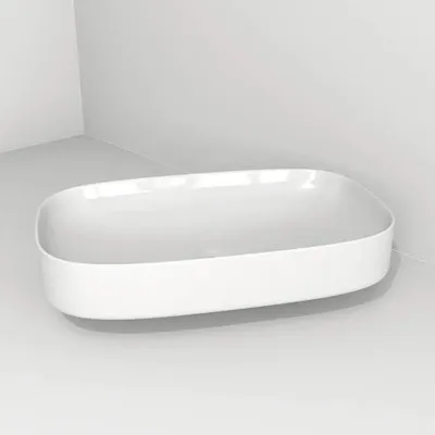 Produktbild von Devo Standard-Waschtisch Gloria 2.0 65 x 40 cm weiß mit Beschichtung UM-SANOVIT64