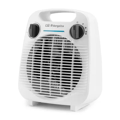 Produktbild von Orbegozo FH 5041, Elektrischer Raumheizlüfter, Drinnen, Tisch/Bank, Flur, Tisch, Weiß, Drehregler, 2000 W