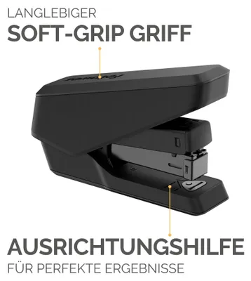 Produktbild von Fellowes Tacker LX850 Easy-Press Hefter, 25 Blatt Kapazität, schwarz