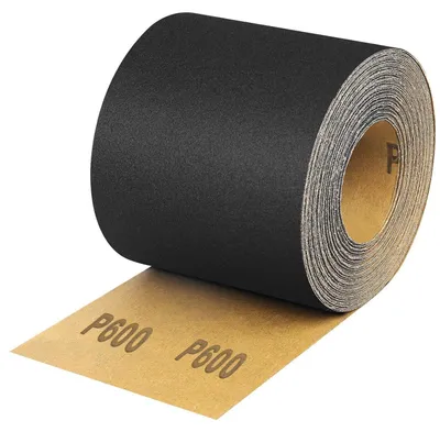 Produktbild von Schleifpapier Rolle 600er Körnung 93 mm x 10 m Siliziumkarbid für Holz Metall