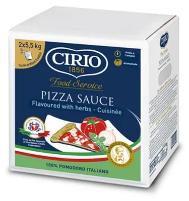 Image de Cirio Sauce tomate pour pizza 2 x 5,5 kg