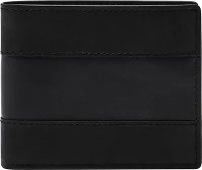 Produktbild von FOSSIL Kartenetui Everett Bifold Flip ID Black schwarz