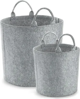 Image de BagBase BG728 | Tapis en feutre 30 x 30 cm (S) ou 40 x 40 cm (M) - Coloris : Gris Mélange - Taille : M