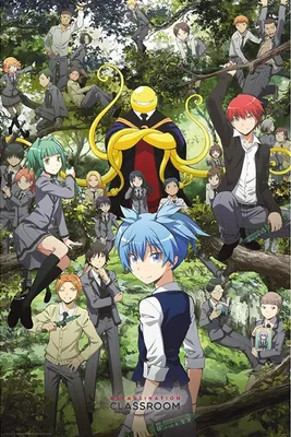 Produktbild von Assassination Classroom - Forest Group - Anime Plakat Poster Druck - 61x91,5 cm