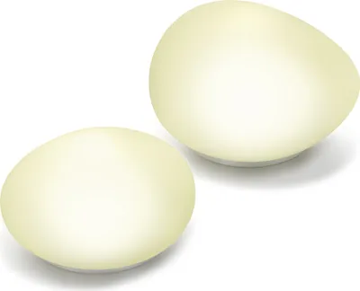 Produktbild von esotec Solar Glas-Leuchtsteine im 2er-Set wetterfest ECHTGLAS outdoor 102084