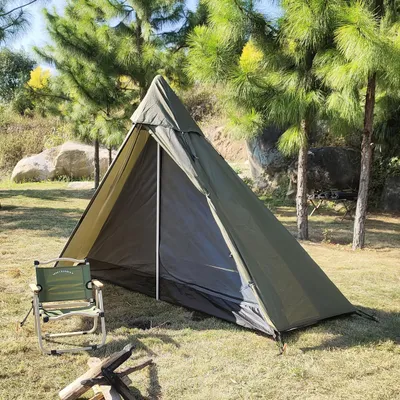 Zdjęcie produktu dla Ultralekki namiot tipi - 1 osoba - wodoodporny 2000 mm - wymiary 201 x 89 x 152 cm