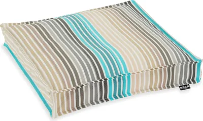 Produktbild von H.O.C.K. Yucatan Outdoor Sitzkissen Stuhlkissen: Wasserabweisend und Lichtecht für den Garten 40x40x5cm ocean beige