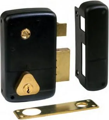 Image de Serrure verticale CISA JPM - Fouillot - Cylindre Ø45 - Axe 45mm - Droite - 1.50211.48.1- 3005043000