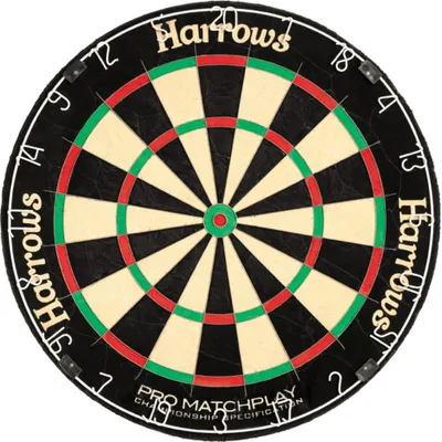 Produktbild von Harrows Pro Matchplay Black 5 kg Dartscheibe