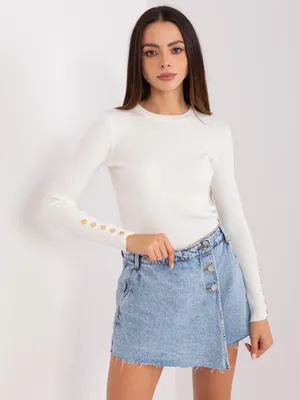 Produktbild von P-M Klassischer Pullover für Frauen Yammaq natur M/L