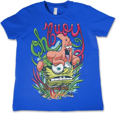 Produktbild von SpongeBob Oh Boy Kids T-Shirt - 6Years-S - Blue