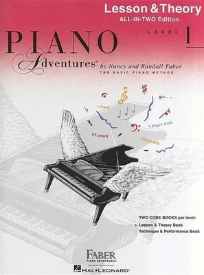 Imagen del producto de Piano Adventures All-In-Two Level 1 Lesson/Theory