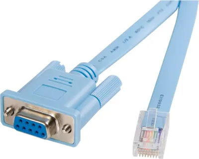 Obrázok produktu pre StarTech.com DB9CONCABL6, 1,8 m, Modrá, RJ-45, DB-9, Samec, Samica