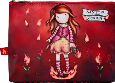 Produktbild von Santoro London - Kosmetiktasche - Gorjuss - Fire In My Heart