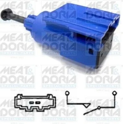 Produktbild von MEAT & DORIA Bremslichtschalter 35078 für VW Golf IV Schrägheck (1J1)
