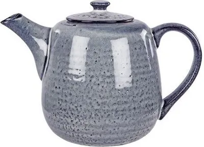 Immagine prodotto di Broste Copenhagen Teiera Nordic Sea, 1,3 l Vetroceramica grigio blu