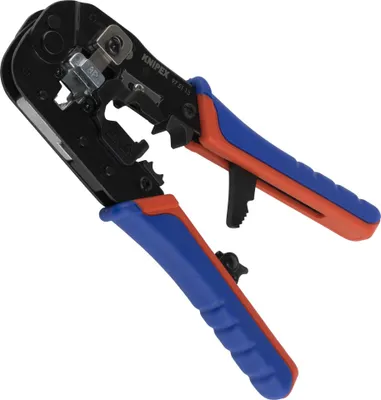Produktbild von KNIPEX Crimpzange 97 51 13 für Westernstecker, (für RJ-45-Stecker)