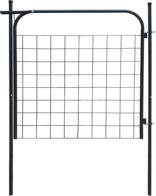 Obrázek produktu pro Zahradní plotová branka 100 x 100 cm antracitová