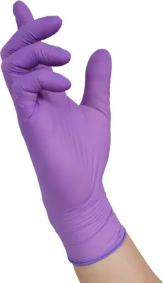 Produktbild von 1000 Nitras VIOLET WAVE Nitrilhandschuhe | Gr. M | lavendel | Einweghandschuhe