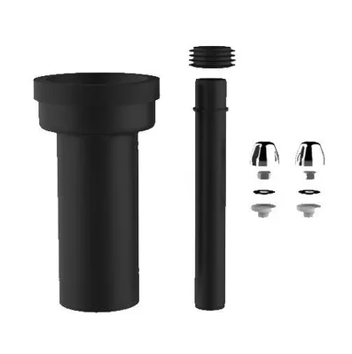 Produktbild von Wand WC Anschlussgarnitur PE DN90 Länge 300 mm