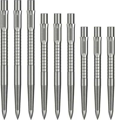 Produktbild von Caliburn Evo Dart Points - Micro Grip - Silver 36mm