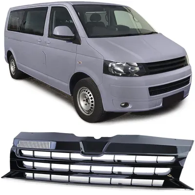 Produktbild von Sportgrill und Frontgrill Schwarz für Volkswagen T5 2009-2015