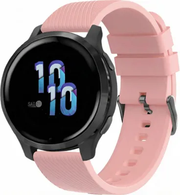 Productafbeelding van imoshion Flexibel Siliconen bandje - Universeel 22 mm aansluiting - Roze