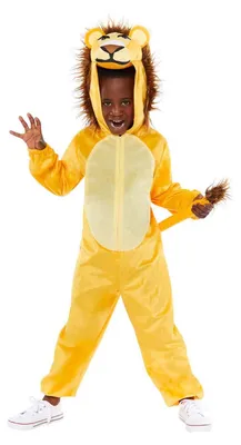 Immagine prodotto di Costume da leone in peluche per bambini - 4-6 anni