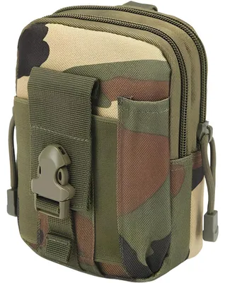 Produktbild von Abnehmbare Gürteltasche - Hochwertige Outdoor-Tasche im Tarnmuster KP40466