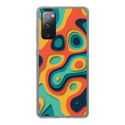 Produktbild von MuchoWow® Handyhülle Schutzhülle Hülle für Samsung Galaxy S20 FE Kreis - Muster - Farben Silikon Softcase Handy Hülle - Abdeckung