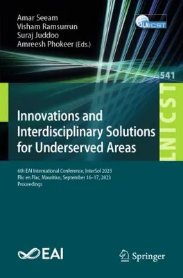 Obrázok produktu pre Innovations and Interdisciplinary Solutions for Underserved Areas
