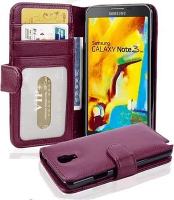 Produktbild von Cadorabo DE-107204, Samsung, Samsung Galaxy NOTE 3 NEO, Lila