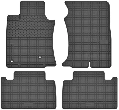 Produktbild von Gummi-Fußmatten für Toyota Land Cruiser 120 / Land Cruiser 150 PRADO 2002-2009 / ab 2009 – 4-tlg, Schwarz, passgenau