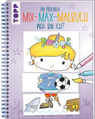 Produktbild von Mix-Max-Malbuch Wer bin ich?