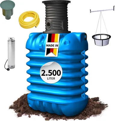 Produktbild von 4rain MODULARIS Erdtank-Paket 2500 Liter Garten-Comfort
