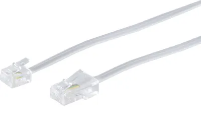 Obrázok produktu pre shiverpeaks BS70253-W, 3 m, RJ-11, RJ-45, Biela, Samec, Samec