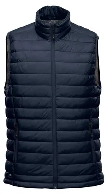 Image de Stormtech - Gilet "Stavanger" pour hommes, modèle LT4852 (taille 3XL) (bleu marine/gris anthracite)