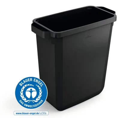 Immagine prodotto di DURABLE Bidone rettangolare DURABIN® ECO 60L, Nero, 1800503221