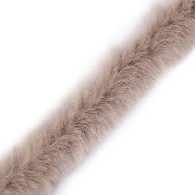 Produktbild von Fellborte ab 1m x 1,5 cm Meterware Fellbesatz Kunstfell Fellstrang