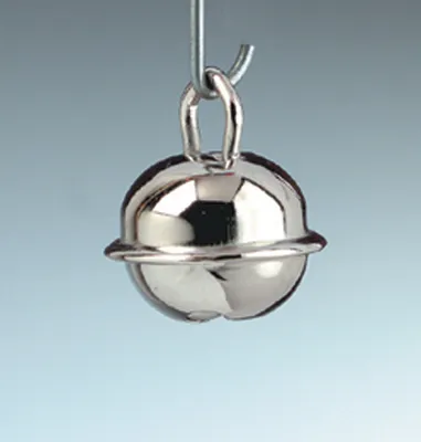 Produktbild von Rollenglöckchen vernickelt, 11 mm 10 Stk.