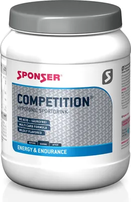 Produktbild von Sponser Competition Hypotonic Sportdrink – 1000 g Fruitmix