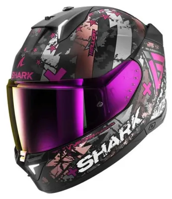 Image de Casque intégral Shark Skwal I3 Hellcat noir M noir M